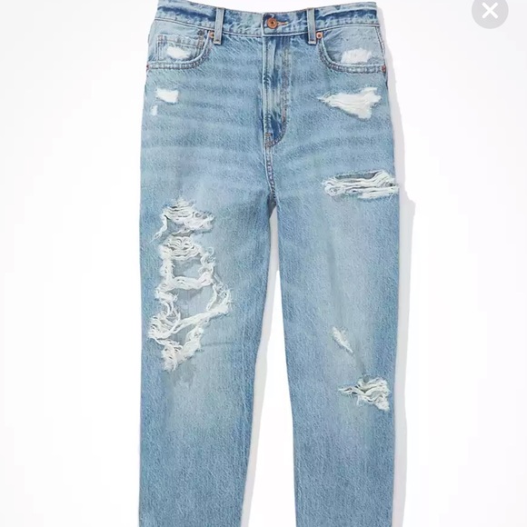 AE Ripped Relaxed Mom Jean - Picture 10 of 10